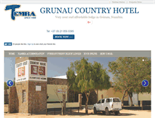 Tablet Screenshot of grunaucountryhouse.com